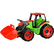Lena Tractor with a spoon blue-gray - Tractor