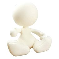 EMPY Sitting Boy with Ball Head, Paints, Brush - Creative Kit