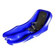 Bambi bob with backrest and seat belts - blue  - Sledge