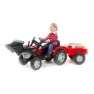  McCormick Pedal tractor with a front bucket and a flatbed  - Pedal Tractor 