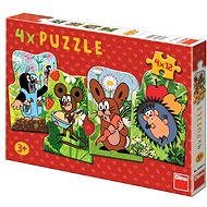 Dino Krteček 4v1 - Puzzle