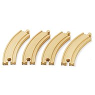 Brio Koleje dlouhé zatáčky - Rail Set Accessory