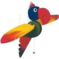 Big Woody Fliegen-Papagei - Deko fürs Kinderzimmer