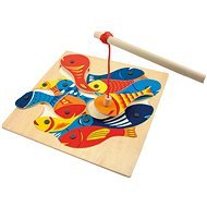 Woody Fish and Fishing Rod - Board Game