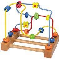 Woody Veľký motorický labyrint - Lienka - Didaktická hračka