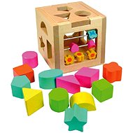 Woody Insertion Box with Counter - Didactic Toy