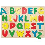 Woody Einlege-Puzzle - Alphabet - Steckpuzzle