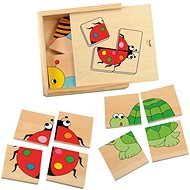 Wooden Minipuzzle - Ladybug - Jigsaw