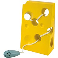  Woody Provlékadlo - Cheese with mouse  - Didactic Toy