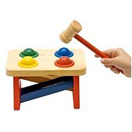 Woody Wooden Hammer Bench with Balls  - Educational Toy