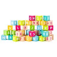 Woody Blocks with Letters and Numbers - Wooden Blocks
