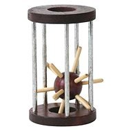 Woody Hedgehog in cage - Brain Teaser