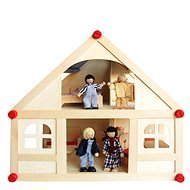 Haus mit Puppen - Puppenzubehör
