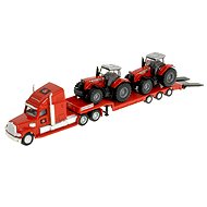  Farmer Siku - Tractor with towed trailers and tractor Massey Ferguson  - Toy Car