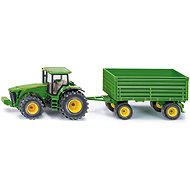 Siku Farmer - John Deere tractor with towing vehicle - Toy Car