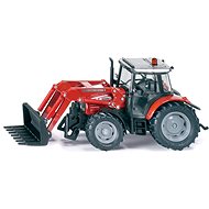  Siku Farmer - Massey Ferguson Tractor with front loader fork  - Toy Car