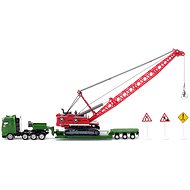  Siku Super - Heavy tractor with a backhoe and an accompanying vehicle  - Toy Car