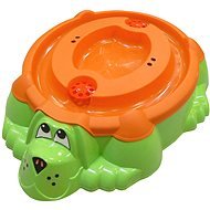 Pieskovisko - Pool Dog Zelená s oranžovým krytom - Pieskovisko