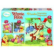 Disney Winnie the Pooh 4in1  - Jigsaw Puzzle