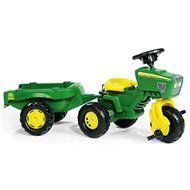 Tricycle J. Deere Trac with Trailer and Sound - Pedal Tricycle