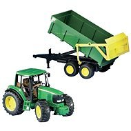 Bruder John Deere 6920 Tractor with Tipping Trailer - Toy Car