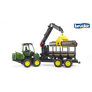  BRUDER Farmer - John Deere arm and logs  - Toy Car