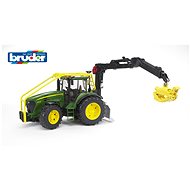  BRUDER Farmer - John Deere farm tractor with loader  - Toy Car