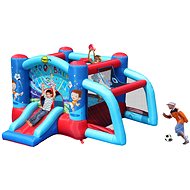 Playing Center Football - Bouncy Castle