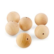 Ulanik Wooden beads 35 mm 6 pcs - Beads