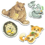 Ulanik Wooden Puzzle Forest Animals - Wooden Puzzle