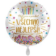 AMSCAN Foil balloon - Happy Birthday, 43 cm - Balloons