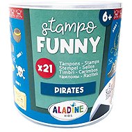 Aladine Children's stamps Pirates - Children’s Stamps