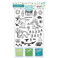Aladine Children's Birthday Stamps Dinosaurs - Children’s Stamps