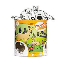 Aladine Children's stamps Forest animals - Children’s Stamps