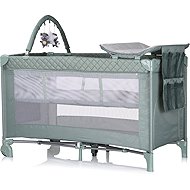 CHIPOLINO Travel cot with changing mat Luna Basil - Cot