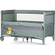CHIPOLINO Travel cot with folding sidewall Relax Basil - Cot