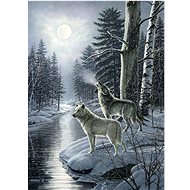 Cobble Hill Puzzle Wolves at Midnight, 1000 pieces - Jigsaw Puzzle
