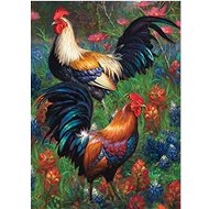 Cobble Hill Puzzle Roosters, 1000 pieces - Jigsaw Puzzle