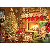 Cobble Hill Puzzle Cozy Fireplace, 1000 pieces - Jigsaw Puzzle