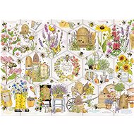 Cobble Hill Puzzle Diligent as a Bee, 500 pieces - Jigsaw Puzzle