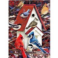 Cobble Hill Puzzle Winter Booth, 500 pieces - Jigsaw Puzzle