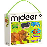 Mideer My First Puzzle – Animals – 22 Pieces - Wooden Puzzle