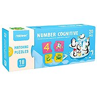 Mideer Numbers Comparison Puzzle 20 Pieces - Wooden Puzzle