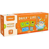 Mideer Life Comparison Puzzle 30 Pieces - Wooden Puzzle