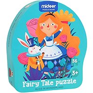 Mideer Alice in Wonderland Puzzle 36 Pieces - Wooden Puzzle