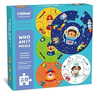 Mideer Who am I? Puzzle 30 Pieces - Wooden Puzzle