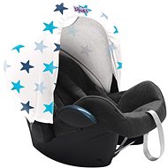 Dooky Splash Hoody Blue Stars - Pram Sun Shade