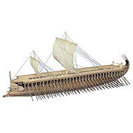 Dušek Greek trireme 480 BC 1:72 kit - Wooden Model