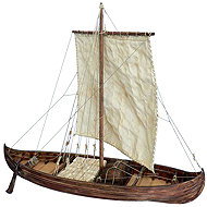 Dušek Viking ship Knarr 1:35 kit - Wooden Model