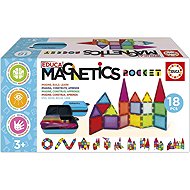 EDUCA Magnetic Construction Set in Case 18 Pieces - Building Set